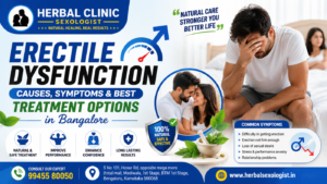 Erectile Dysfunction: Causes, Symptoms & Best Treatment Options in Bangalore