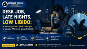 Desk Job, Late Nights, Low Libido: How Bangalore’s Tech Lifestyle Is Quietly Affecting Sexual Health